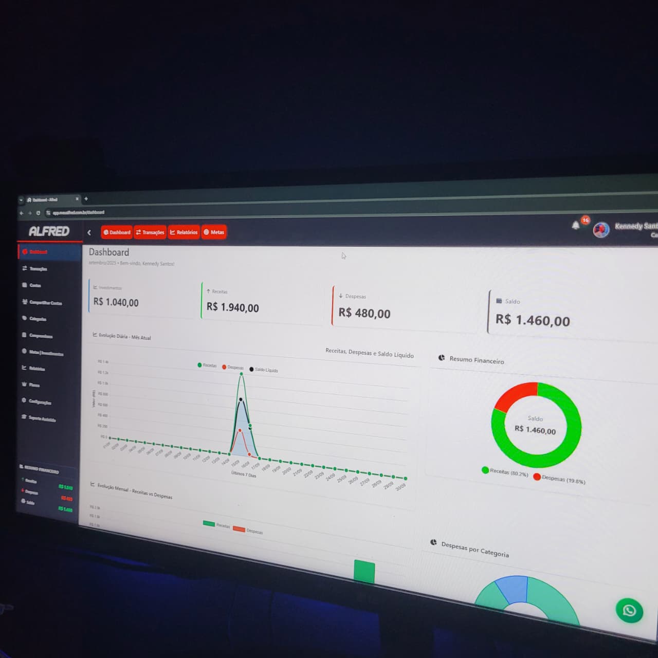 WhatsApp Chat Interface
